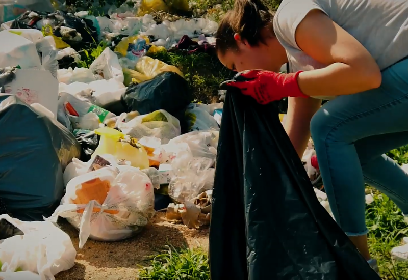 Sa mini deponije kod Bunskih kanala prikupljene 32 vreće otpada